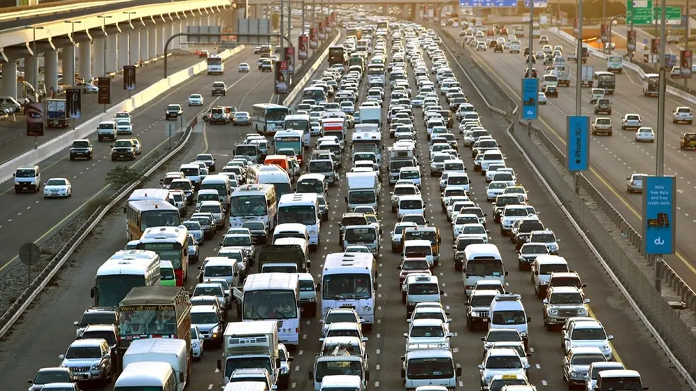 Dubai traffic